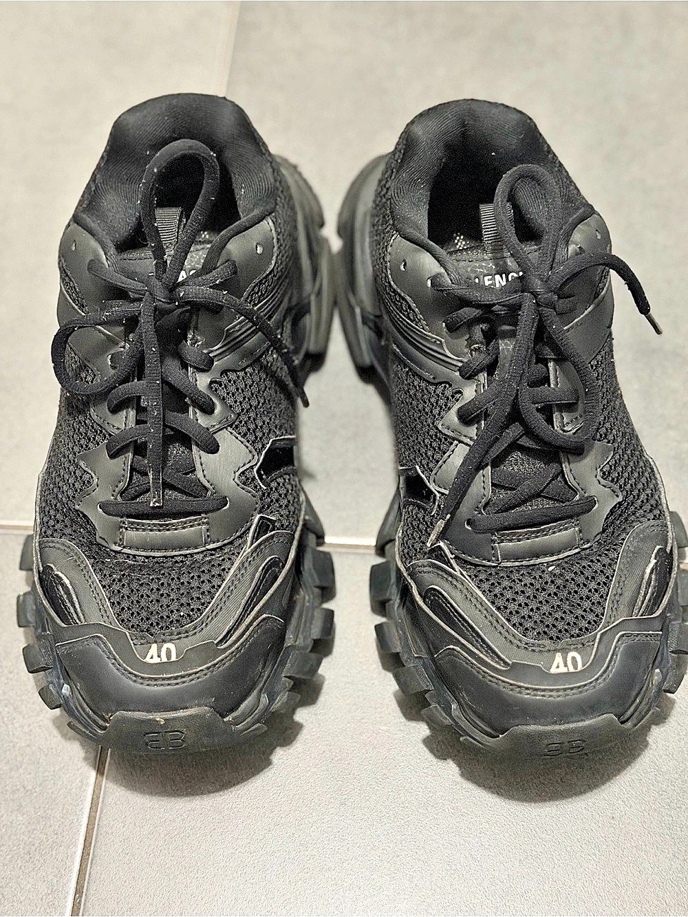 Balenciaga Track Black Athletic Shoes